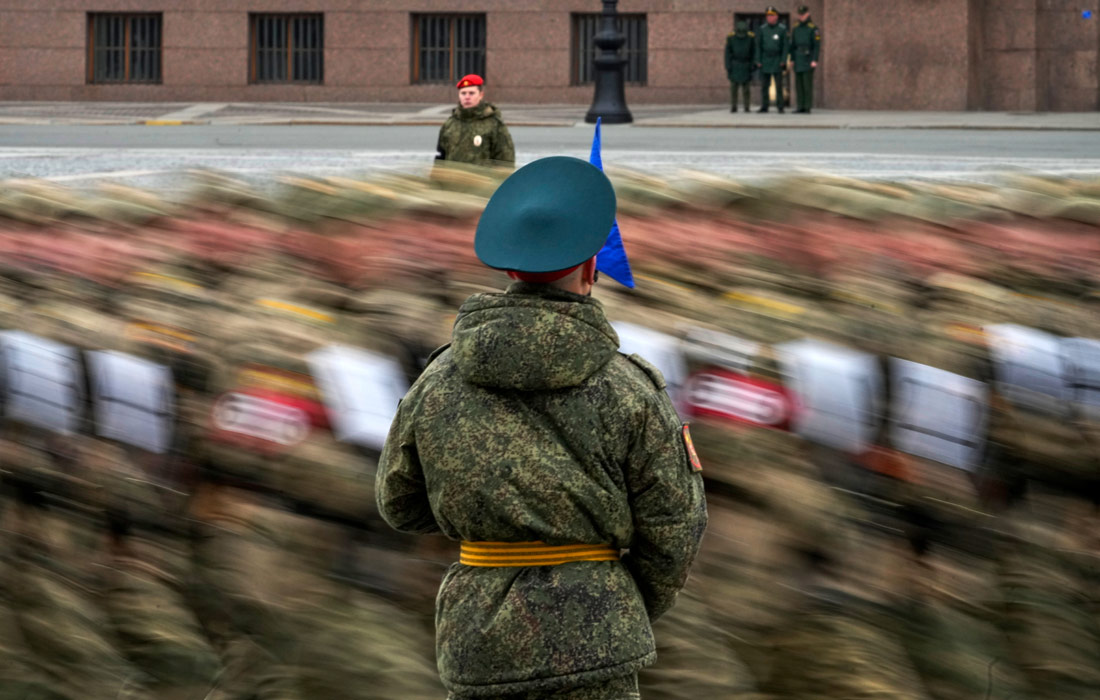 Репетиция парада Победы в Санкт-Петербурге
