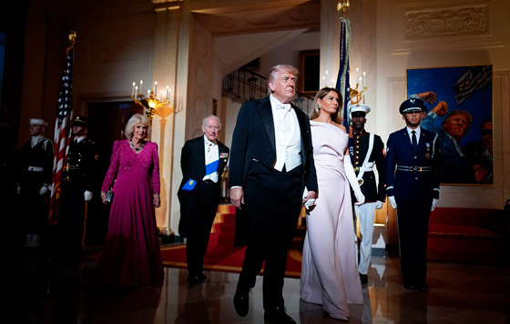 Визит Карла III в США