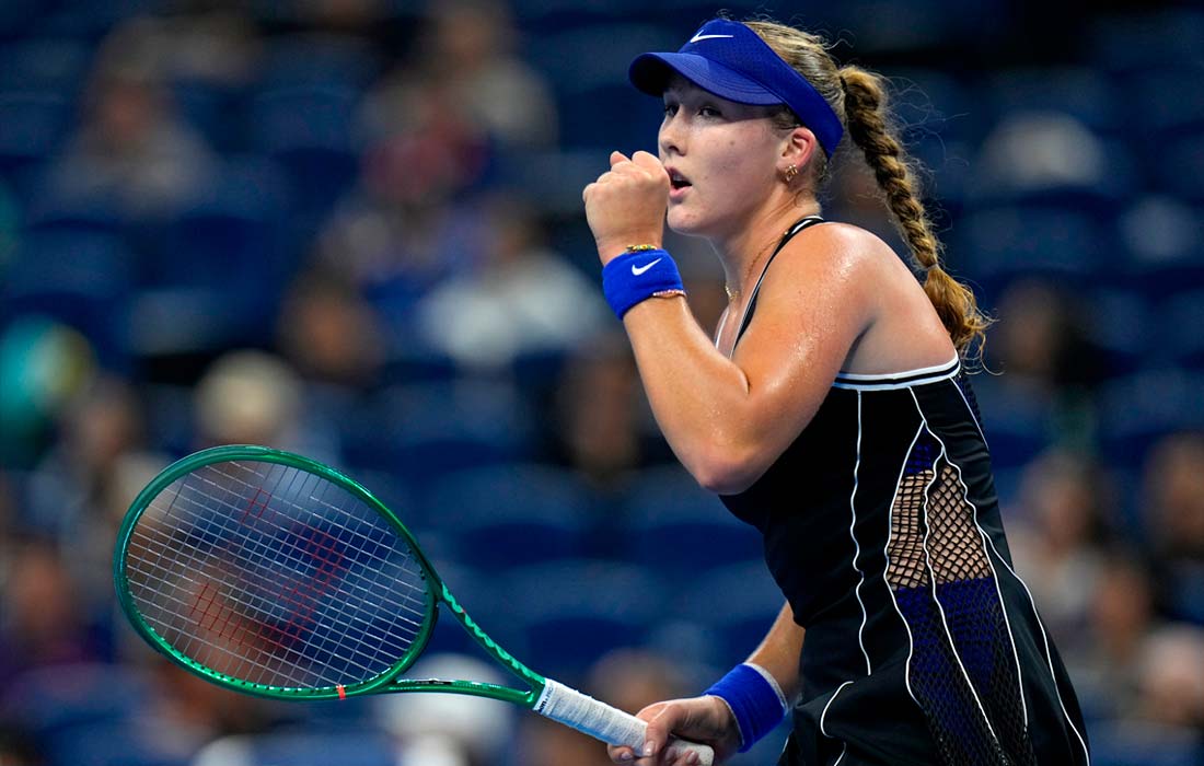 Российская теннисистка Мирра Андреева вышла в полуфинал турнира WTA-1000 в Пекине