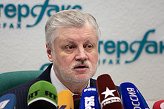 Миронов: граждане предпочли "синицу в руках"