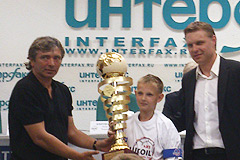 Николай Толстых дал старт Детской лиги чемпионов