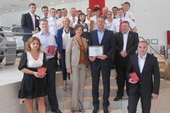 «Пеликан-Авто» - СЕРЕБРЯНЫЙ ПРИЗЕР Национальной премии NISSAN по качеству обслуживания клиентов в 2012 году