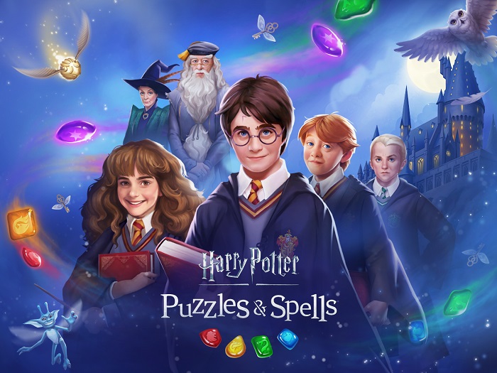 Zynga объявляет о выпуске Harry Potter: Puzzles & Spells, новой волшебной мобильной игры-головоломки в жанре «три в ряд» (Графика: Business Wire)
