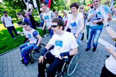 КРЕДИТ ЕВРОПА БАНК совместно с  благотворительным фондом «Независимость» при поддержке Правительства Москвы  выступил организатором благотворительного марафона