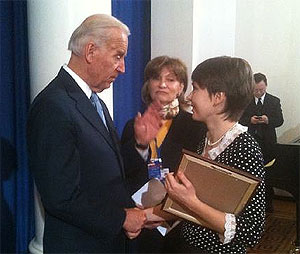 Лесозащитники идут через Байдена