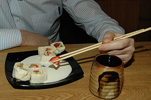 Любовь к суши сильнее страха