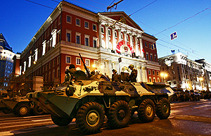 Репетиция парада тормозит Москву