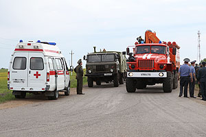 Взрыв арсенала: солдат бросил гильзу