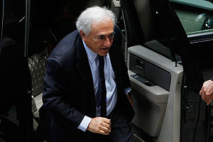 Стросс-Кан сказал лишь слово