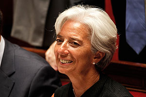 Кристин Лагард возглавила МВФ