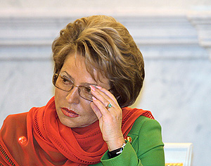 Матвиенко будет избираться