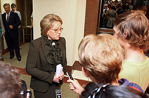 Есть мандат в пользу Матвиенко