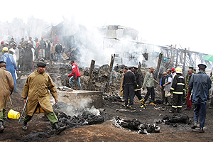 Взрыв в столице Кении: десятки погибших	