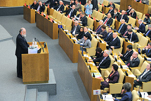 Чуров в Думе