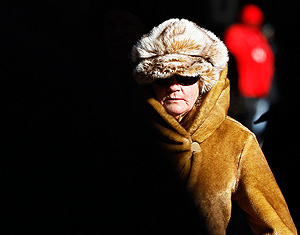 Морозы не отступают