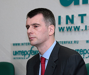 Прохоров ограничит себя