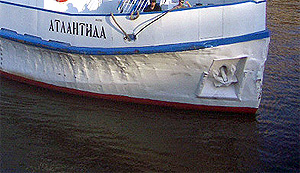 Пожар на теплоходе