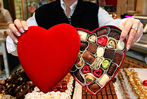 День святого Валентина: сердца, лыжи, тараканы