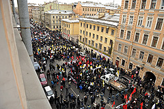 Митинг в Петербурге. Хроника