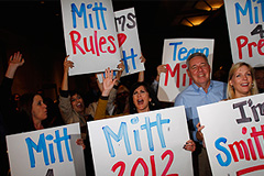 Ромни идет вперед