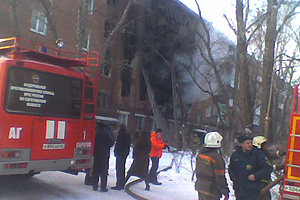 Пожар  в Энгельсе