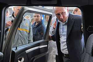 Путин запустил новую "Ладу"