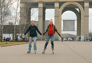В Москву пришла весна