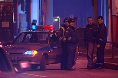 Нетрезвые полицейские на дороге