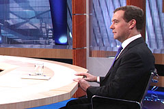 Медведев ответил на вопросы