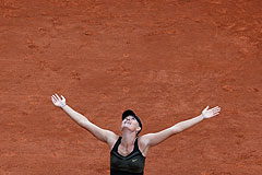 Шарапова выиграла Roland Garros