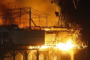 Пожар в ночном клубе в Сочи