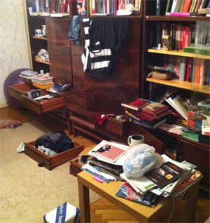 Яшин заявил об обыске