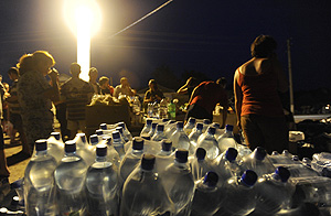 Крымск почти осушили