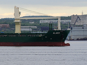 Alaed возвращается в порт