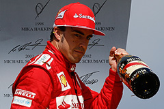 Сильный ход Ferrari