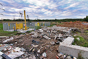 На МКАДе взорвался газопровод