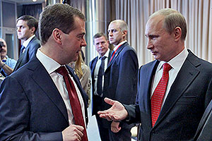 Путин напомнил Медведеву про модернизацию
