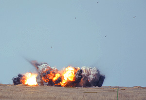 Офицер погиб на полигоне