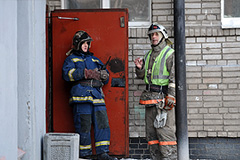 Пожар в многоквартирном доме