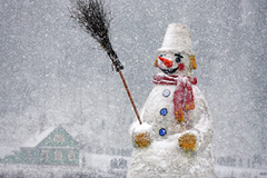 В праздничную ночь морозов не ждут