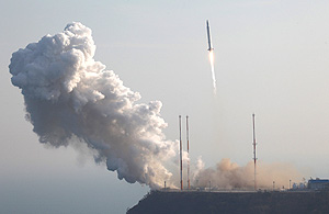 Южная Корея запустила ракету