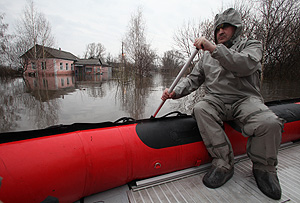 Аварийные бригады встречают паводок