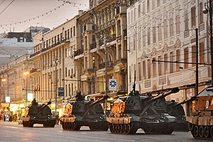 Танки перекроют Тверскую