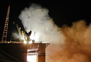 Космонавты прибыли на МКС