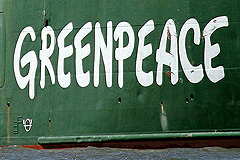 Ледокол Greenpeace конвоируют в Мурманск