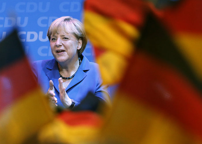 Партия Меркель показала лучший результат