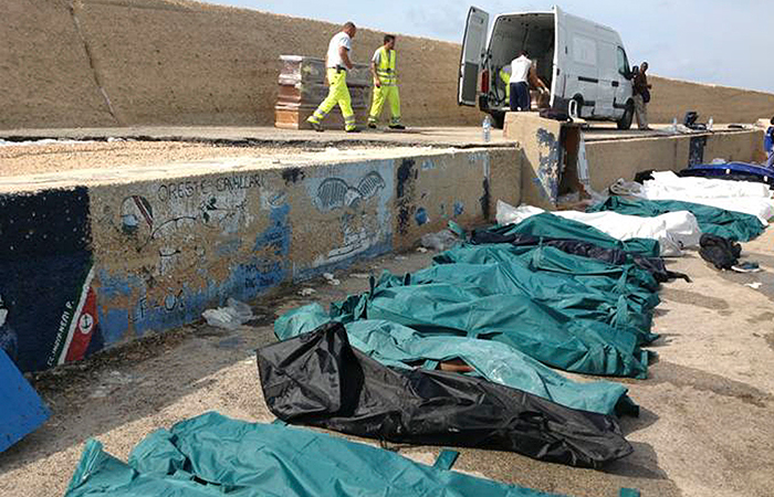 Кораблекрушение у берегов Лампедузы