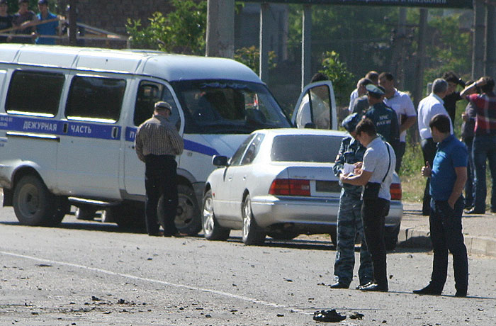 В Дагестане подорвался боевик