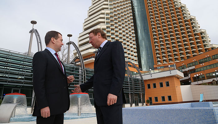 Медведеву понравилась олимпийская гостиница