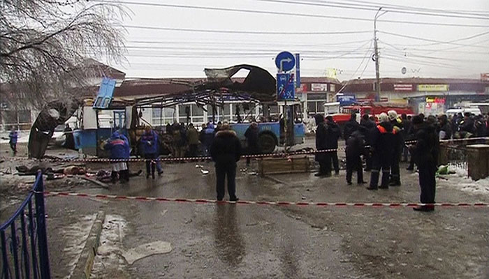 Волгоградский троллейбус взорвал смертник